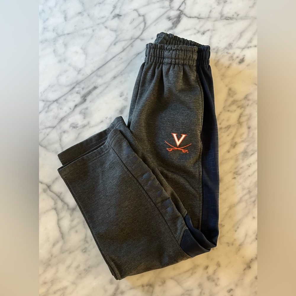 Gray & Blue UVA Sweatpants by Colosseum - Youth Size Large (16-18)